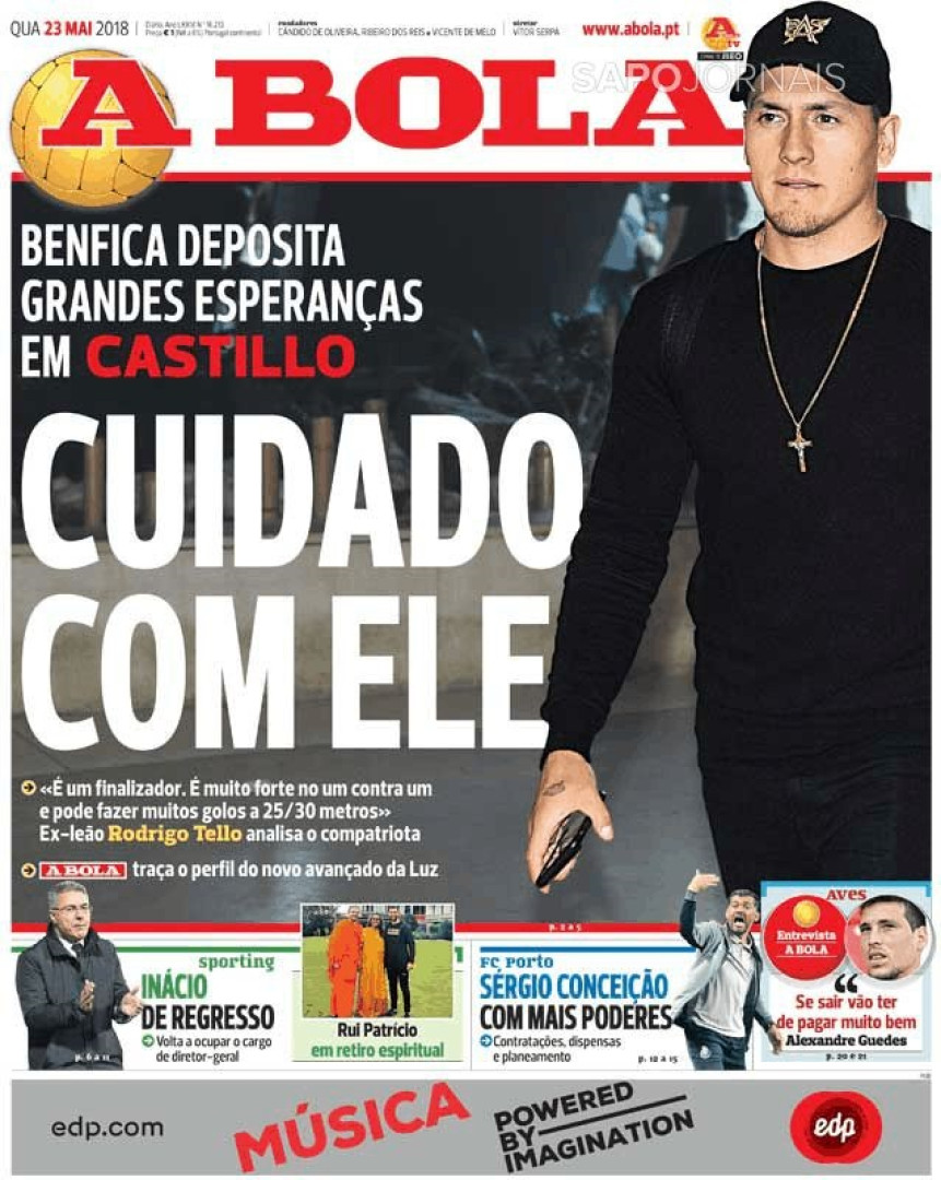 Destaques: Sporting a ferver, o mercado e as "almas azuis"