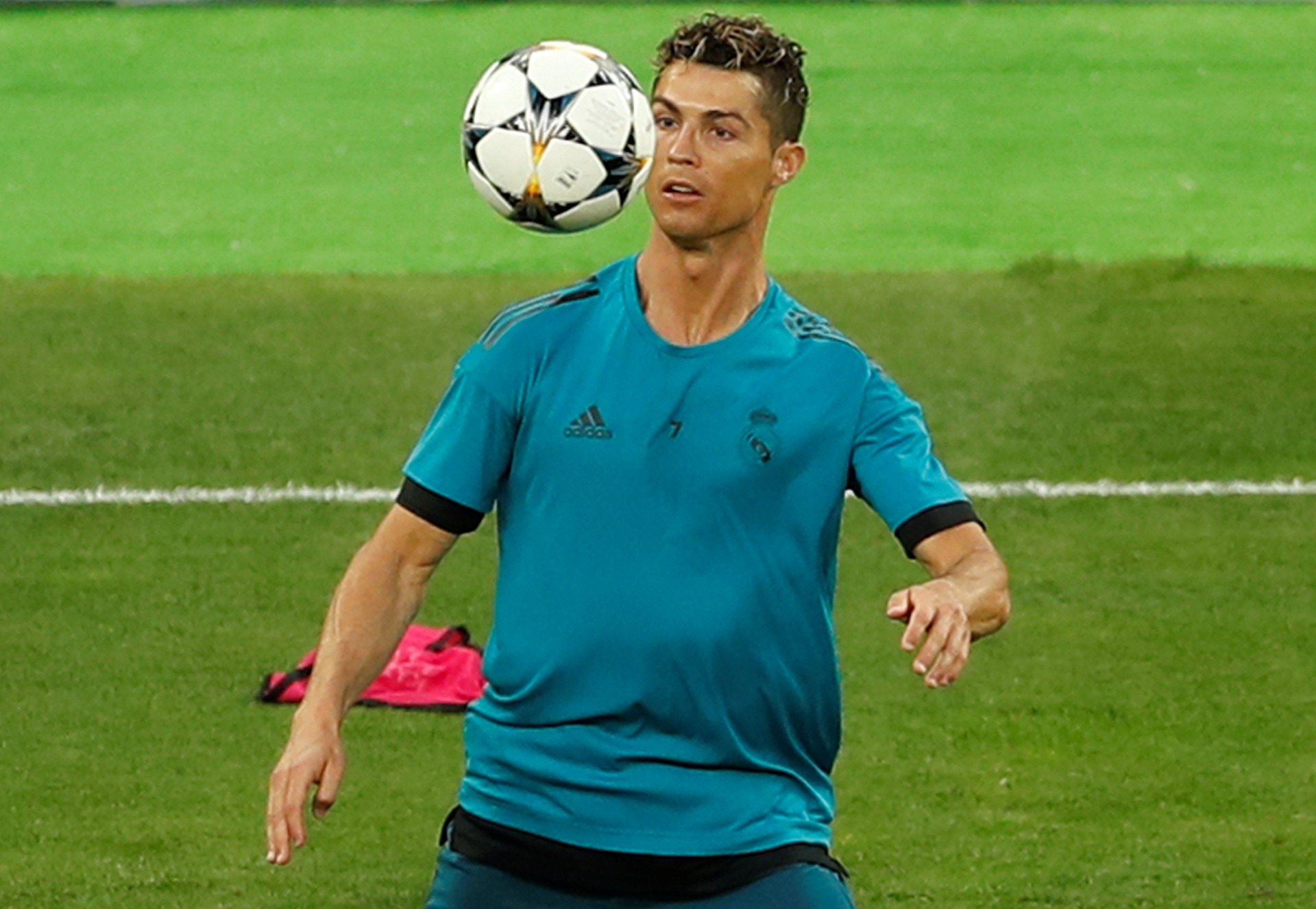 CR7 virou 'artista' nos treinos, mas Zidane não se deixou ficar