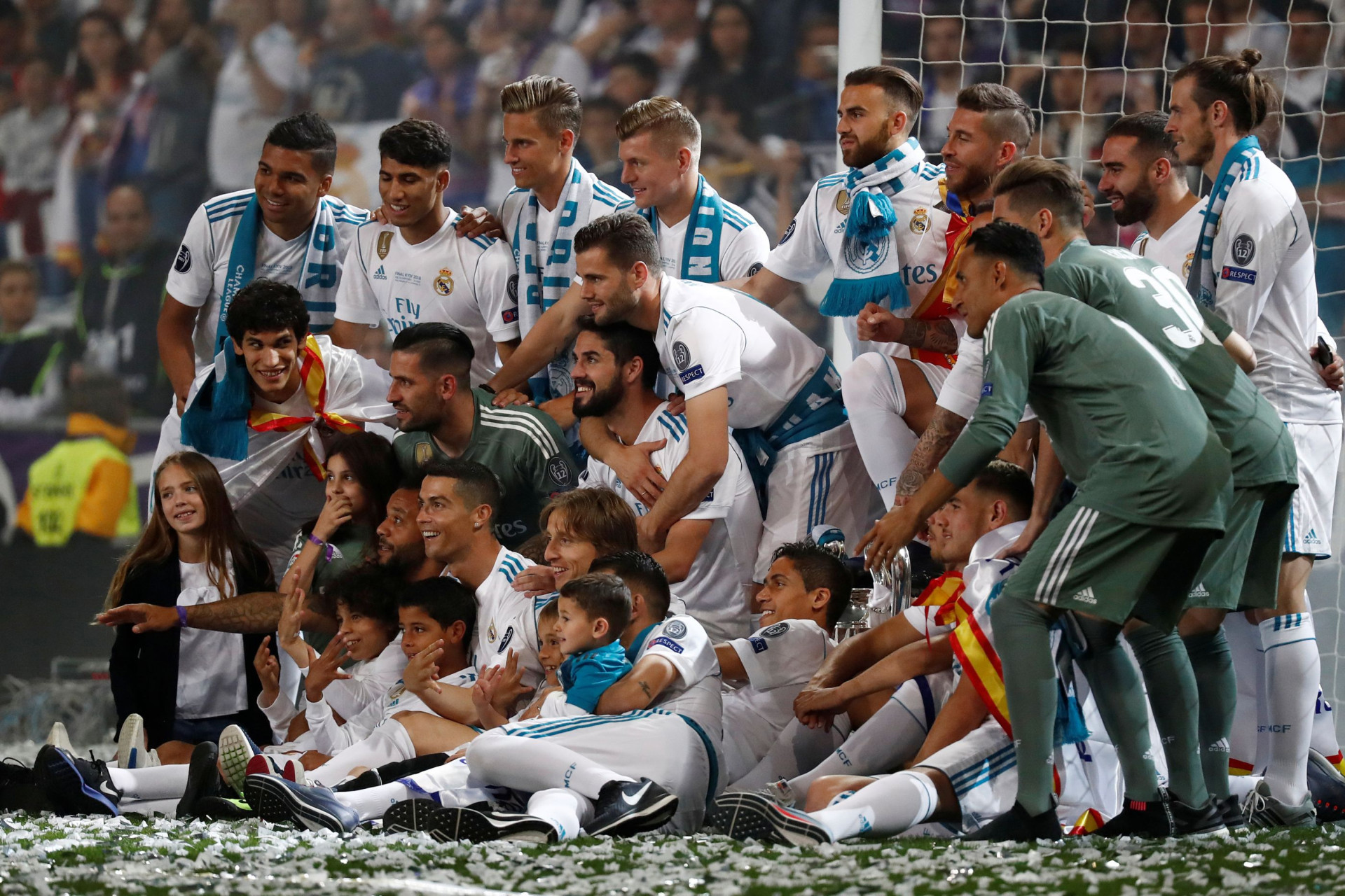 Uma festa 'blanca' na qual Ronaldo... passou ao lado