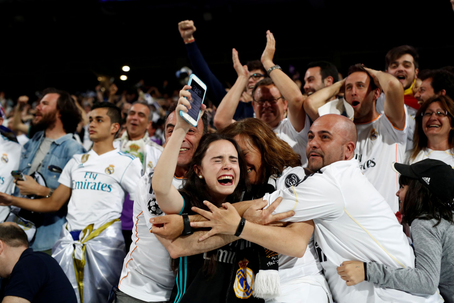 Uma festa 'blanca' na qual Ronaldo... passou ao lado