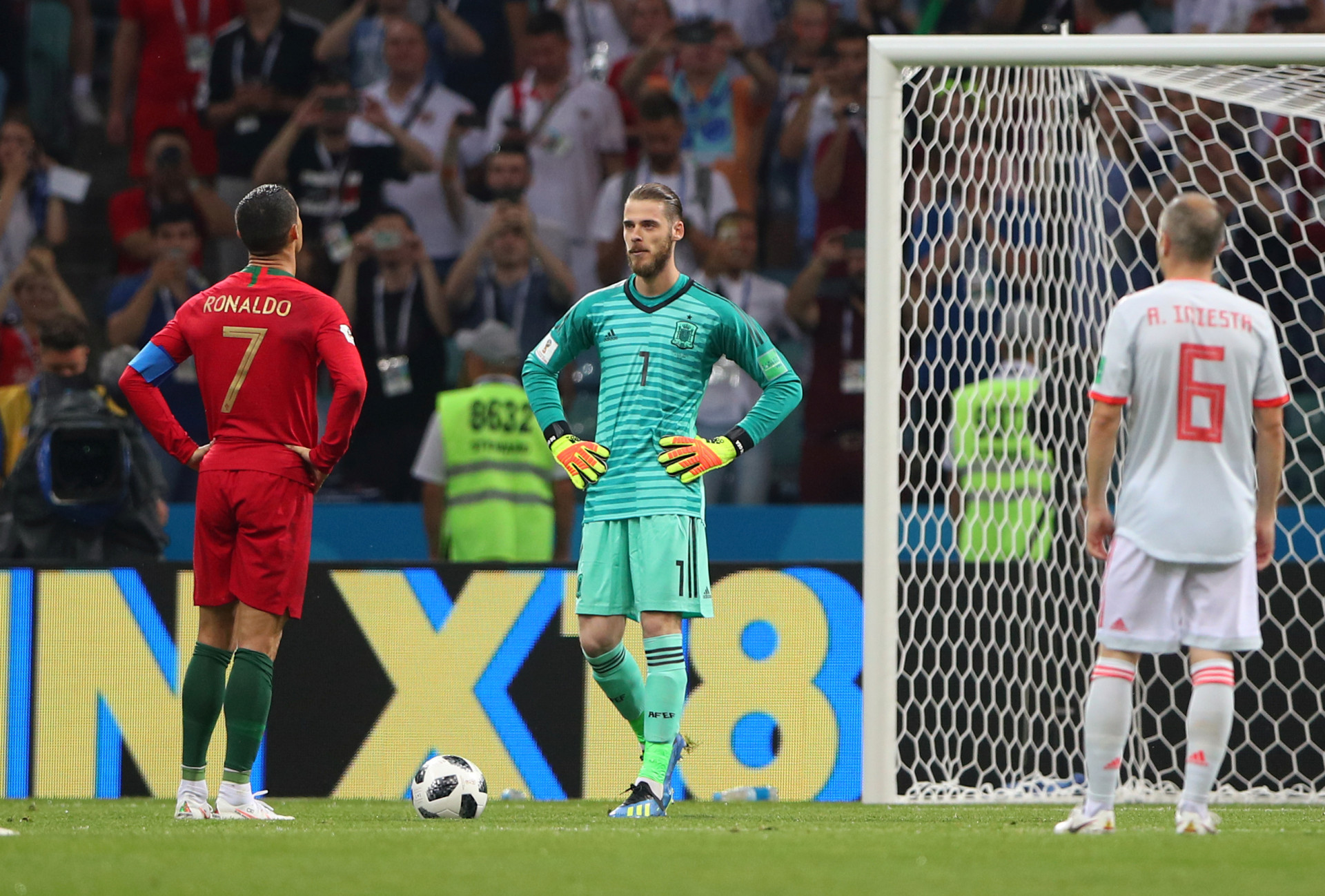 As imagens do Portugal-Espanha que não viu na televisão