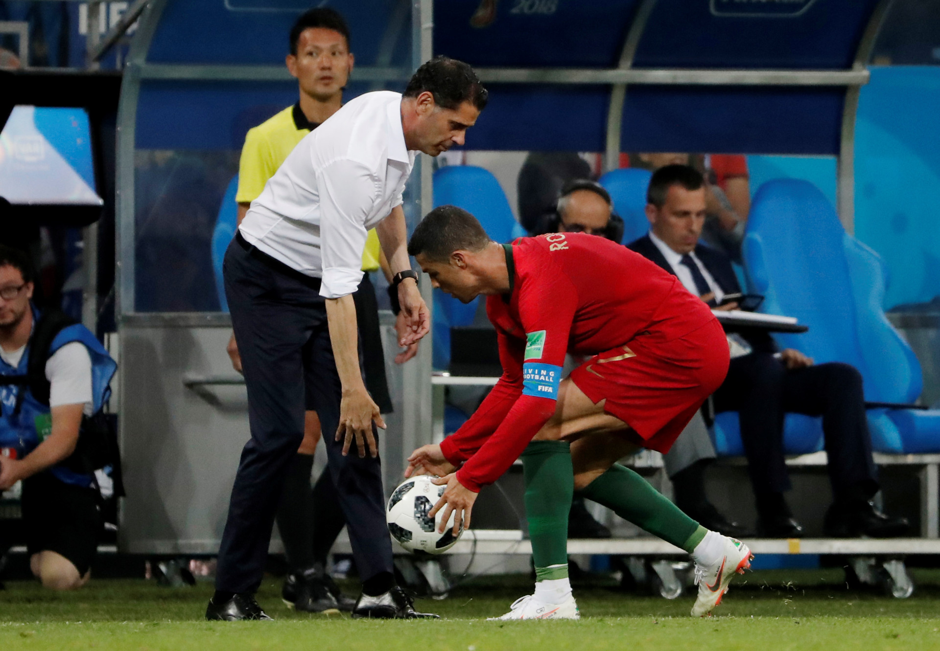As imagens do Portugal-Espanha que não viu na televisão