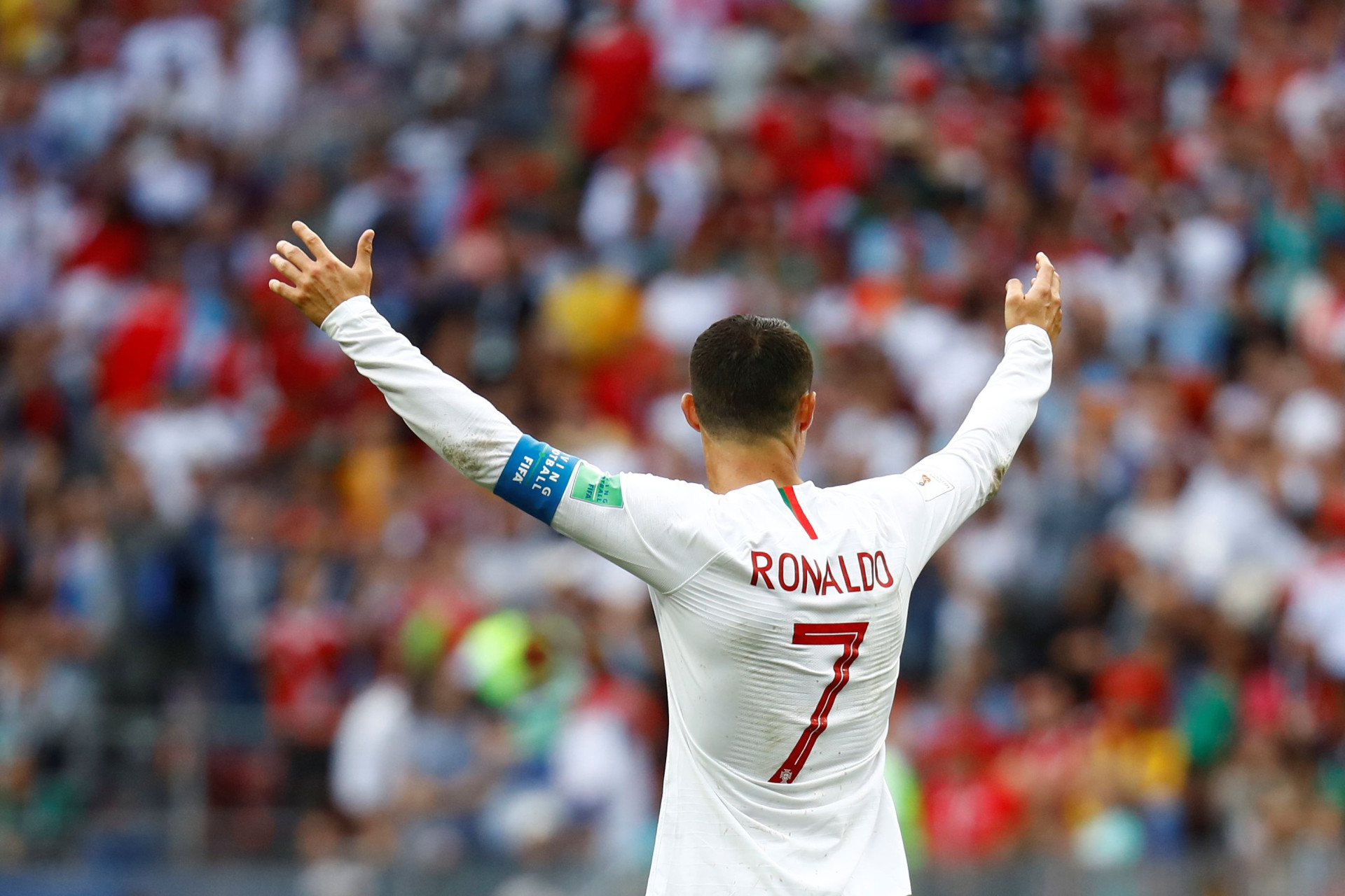 Assim relatou o mundo o golo de Cristiano Ronaldo