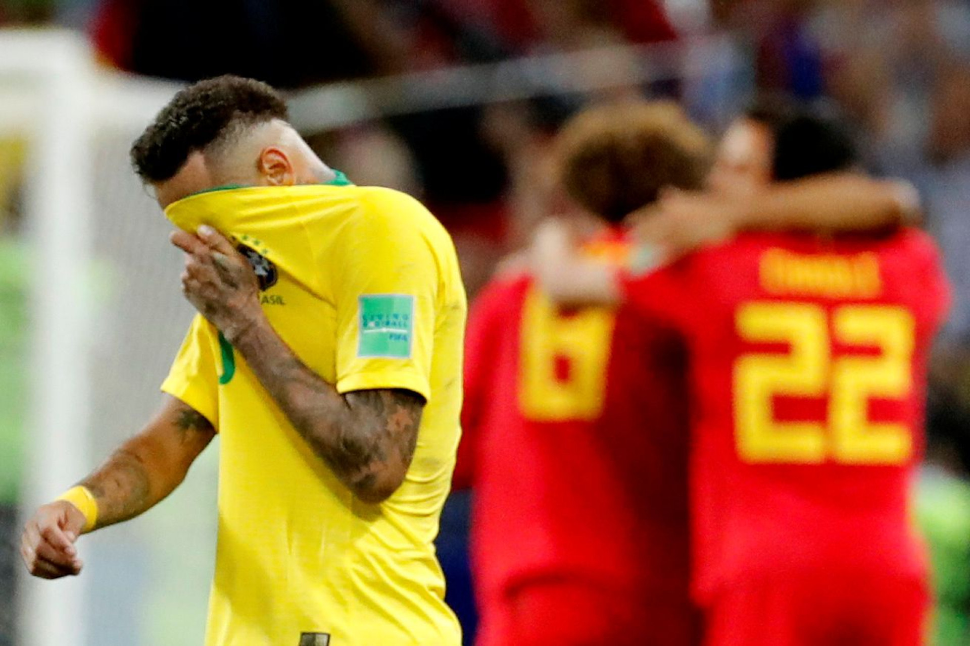 Bélgica-Brasil: Entre sorrisos de esperança e lágrimas de fim de sonho