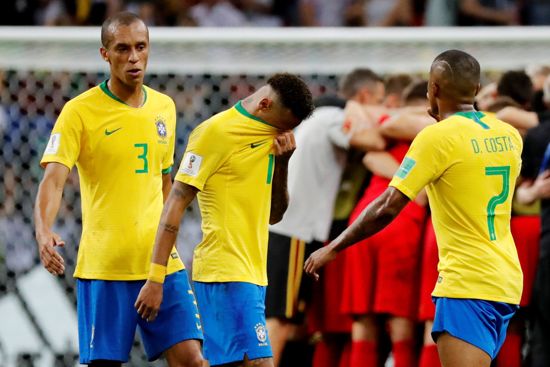 Bélgica-Brasil: Entre sorrisos de esperança e lágrimas de fim de sonho