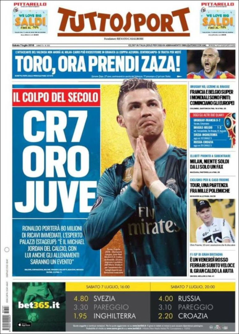 Mundial virou Europeu e Ronaldo já está coberto a "ouro"