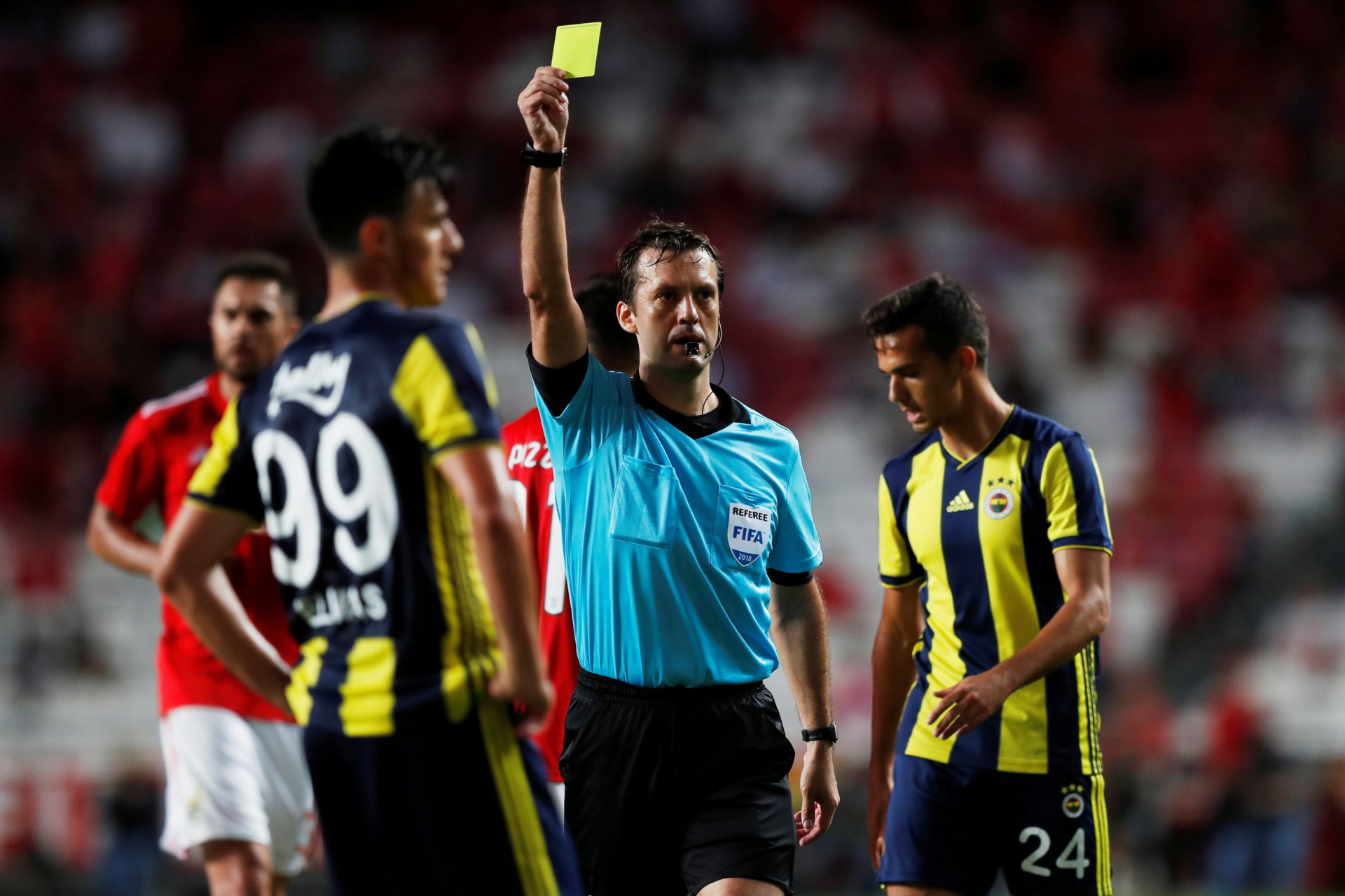 Benfica-Fenerbahçe: As imagens que não viu na televisão