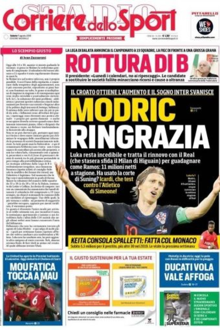 Lá por fora: O fim da 'novela' Modric e a dupla CR7-Dybala
