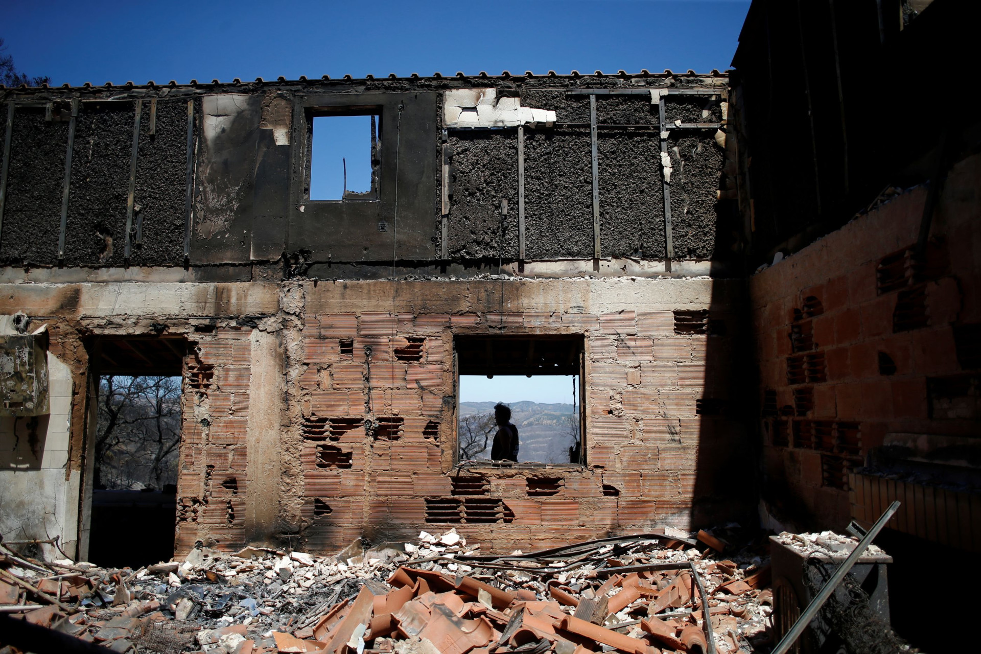 Portugal em cinzas aos olhos da Reuters