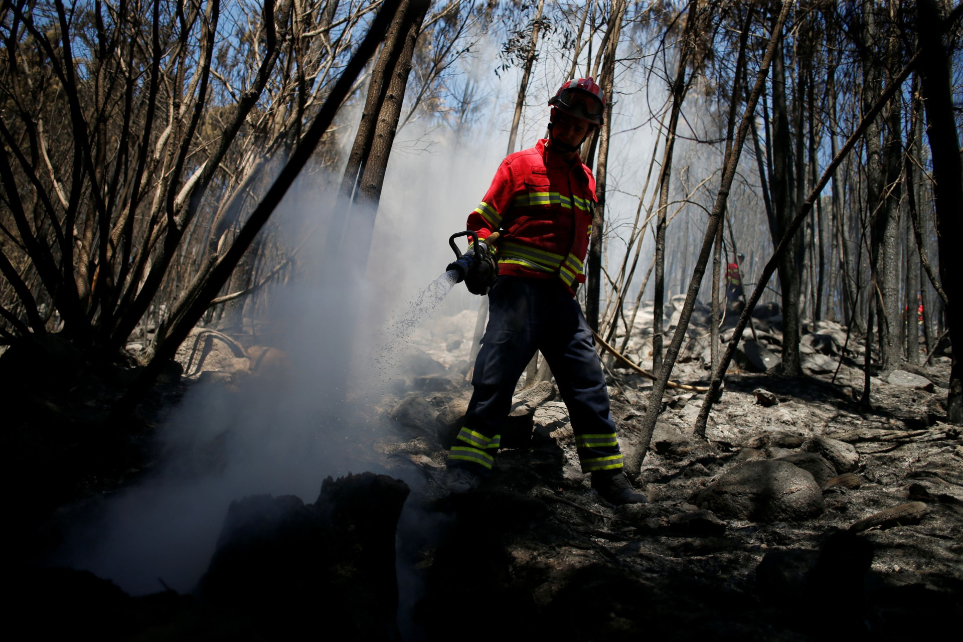 Portugal em cinzas aos olhos da Reuters