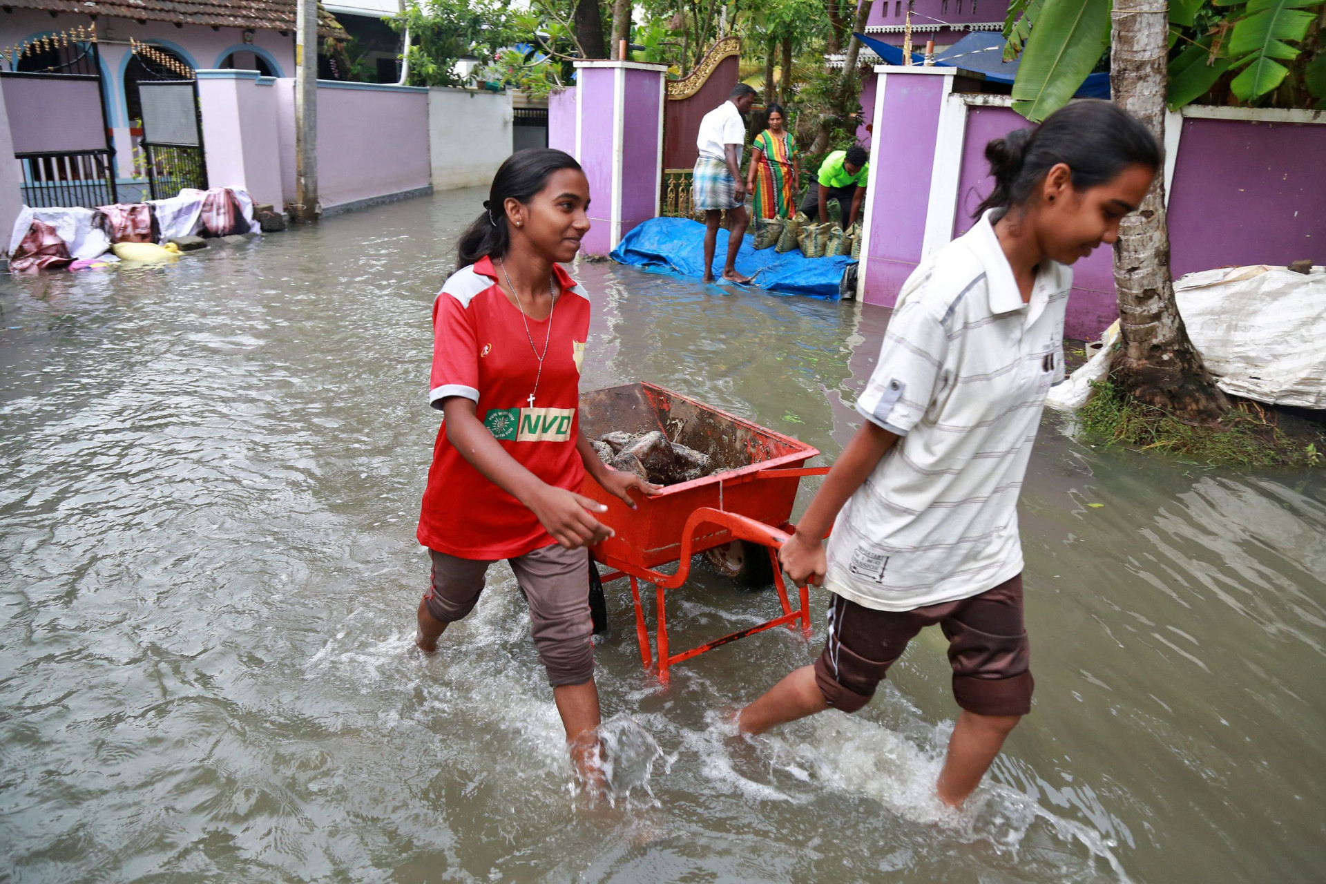Chuvas, inundações e deslizamentos de terra. O dilúvio em Kerala