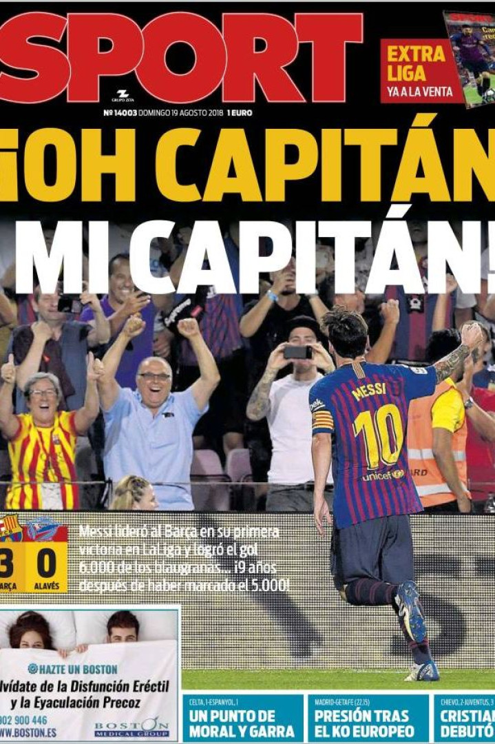 Lá fora: A estreia de CR7, o génio de Messi e as palavras duras de Mou