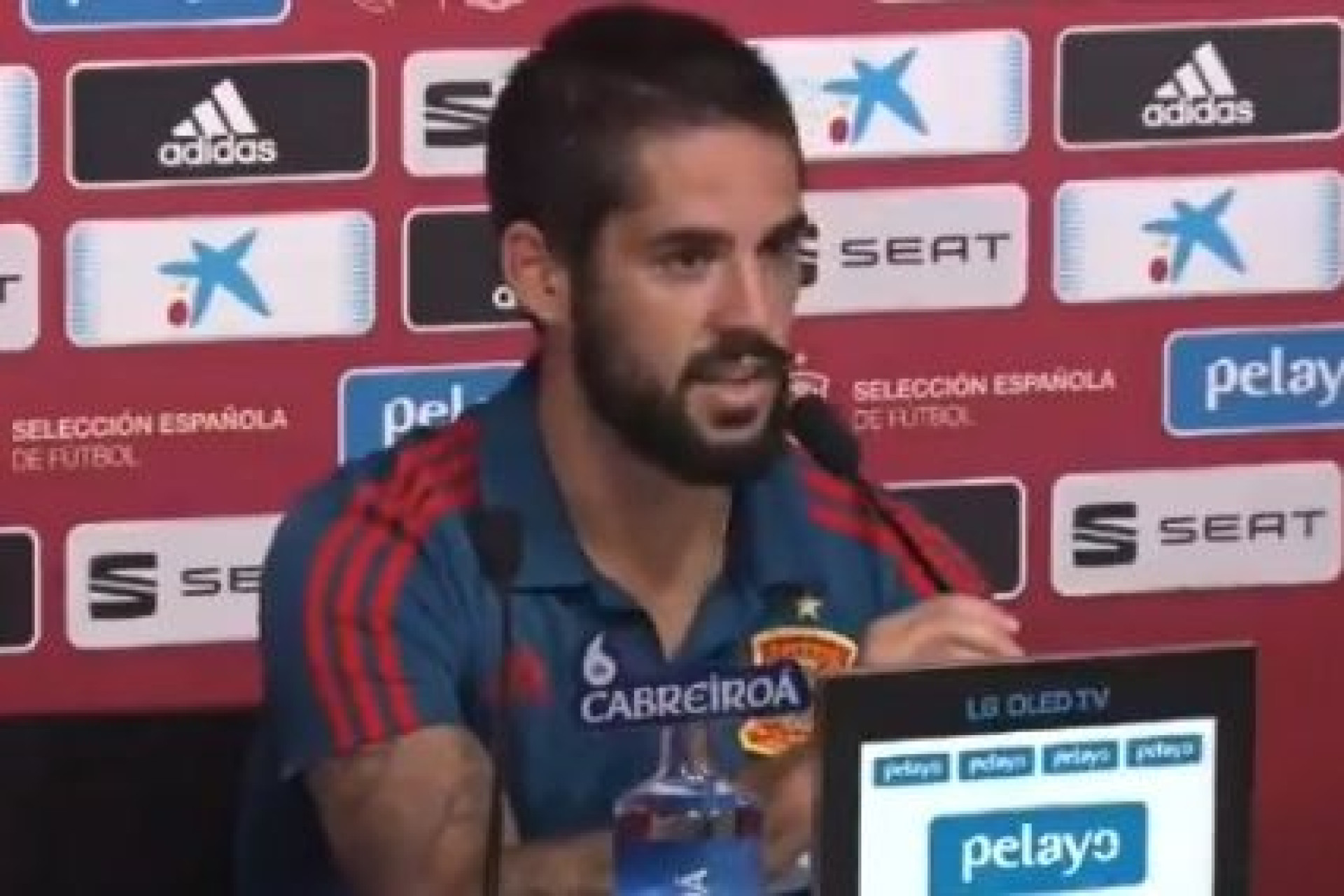 A dura resposta de Isco a um jornalista espanhol