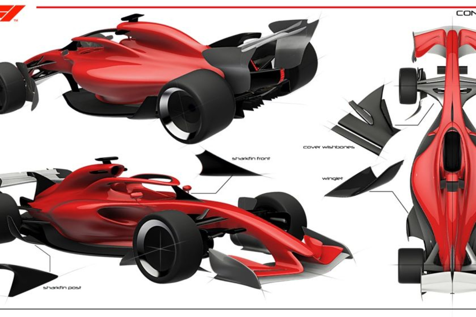 Revelação: F1 desvenda como serão os monolugares em 2021