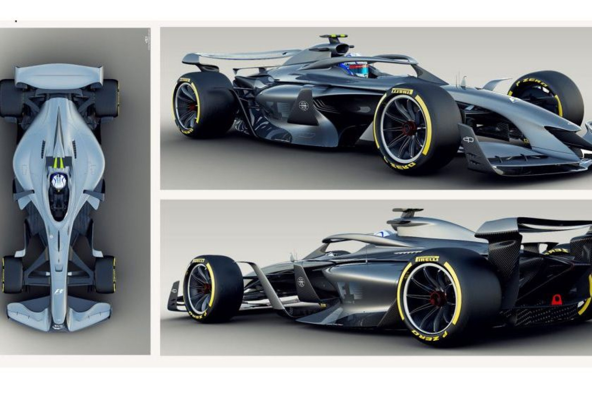 Revelação: F1 desvenda como serão os monolugares em 2021