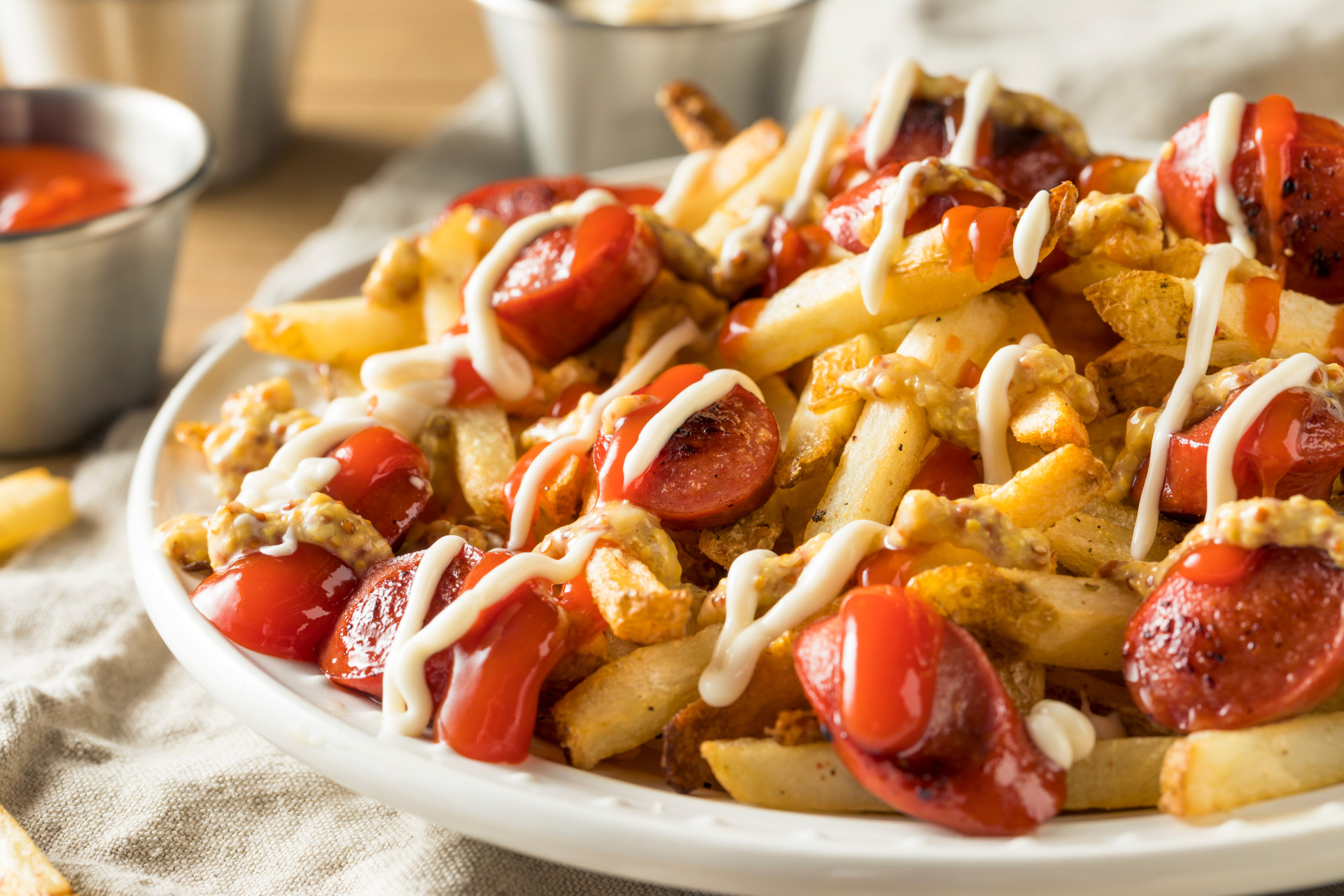 As diferentes formas como as batatas fritas são consumidas pelo mundo