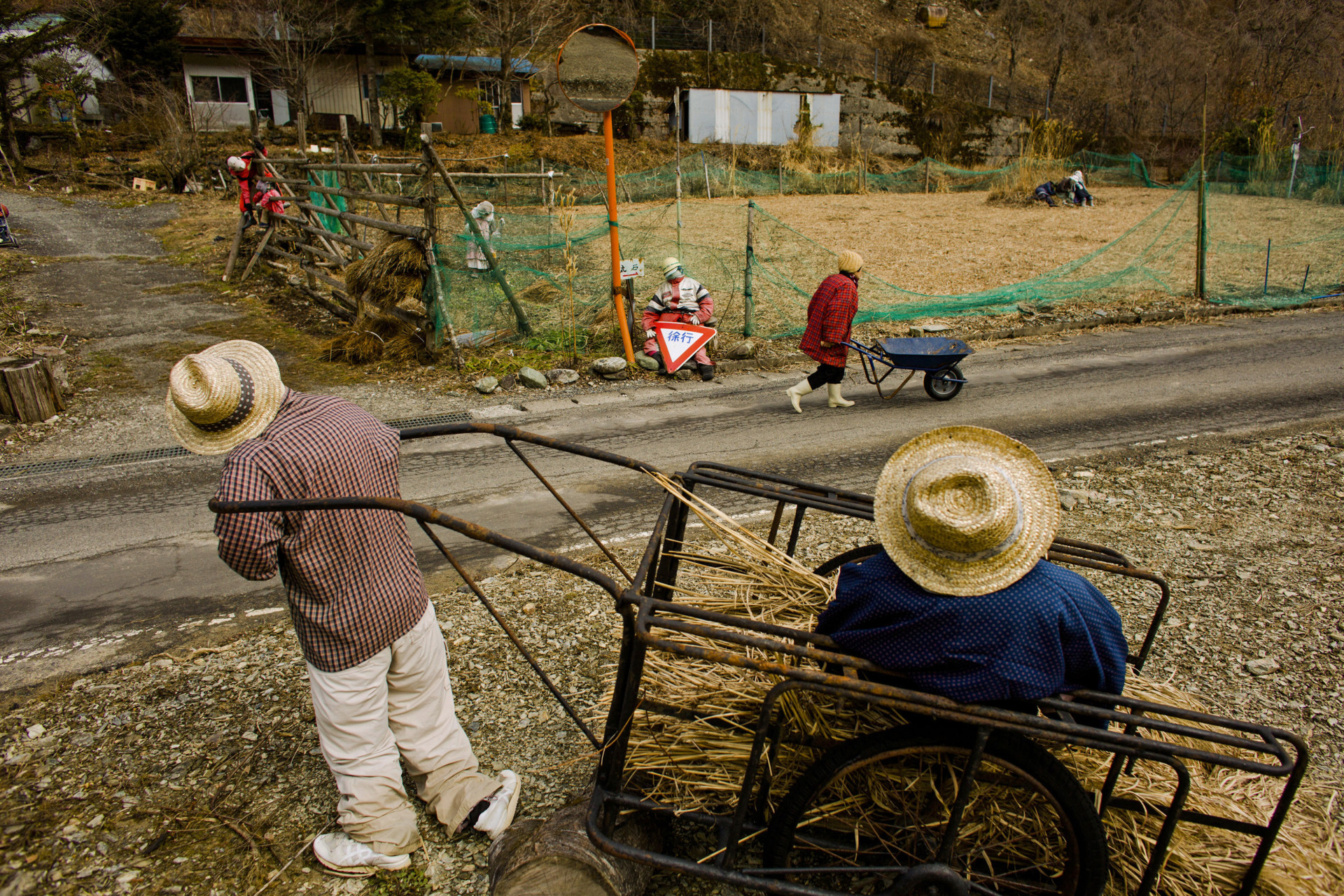 A aldeia japonesa que ganhou 'vida' de uma forma bizarra