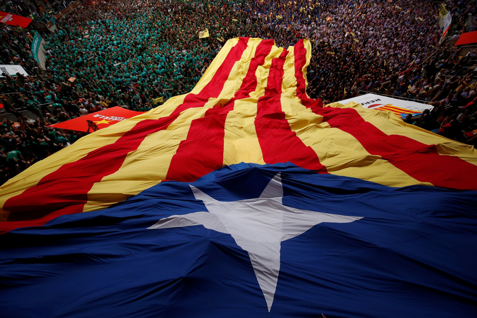 As torres humanas que chegam da Catalunha