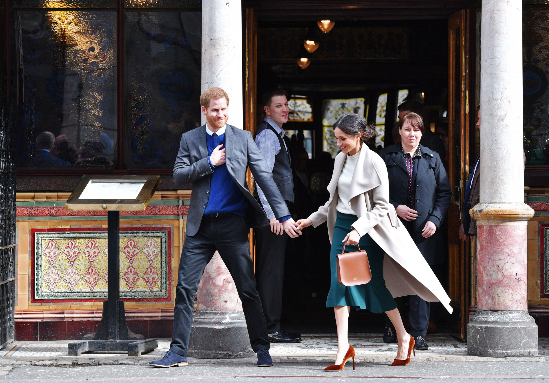 Meghan Markle: Bebé a bordo do comboio real