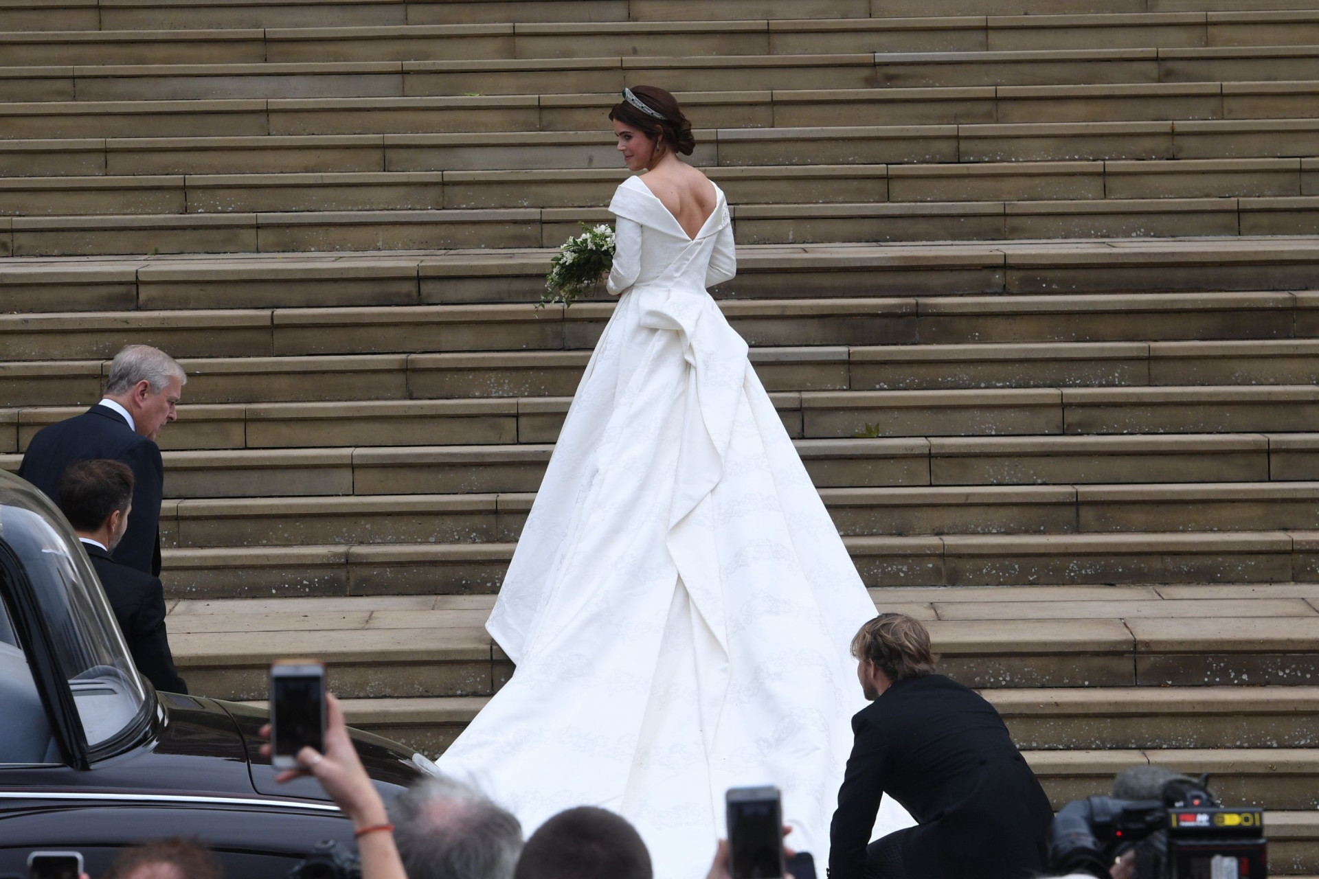 Galeria: Os pormenores do vestido de noiva da princesa Eugenie