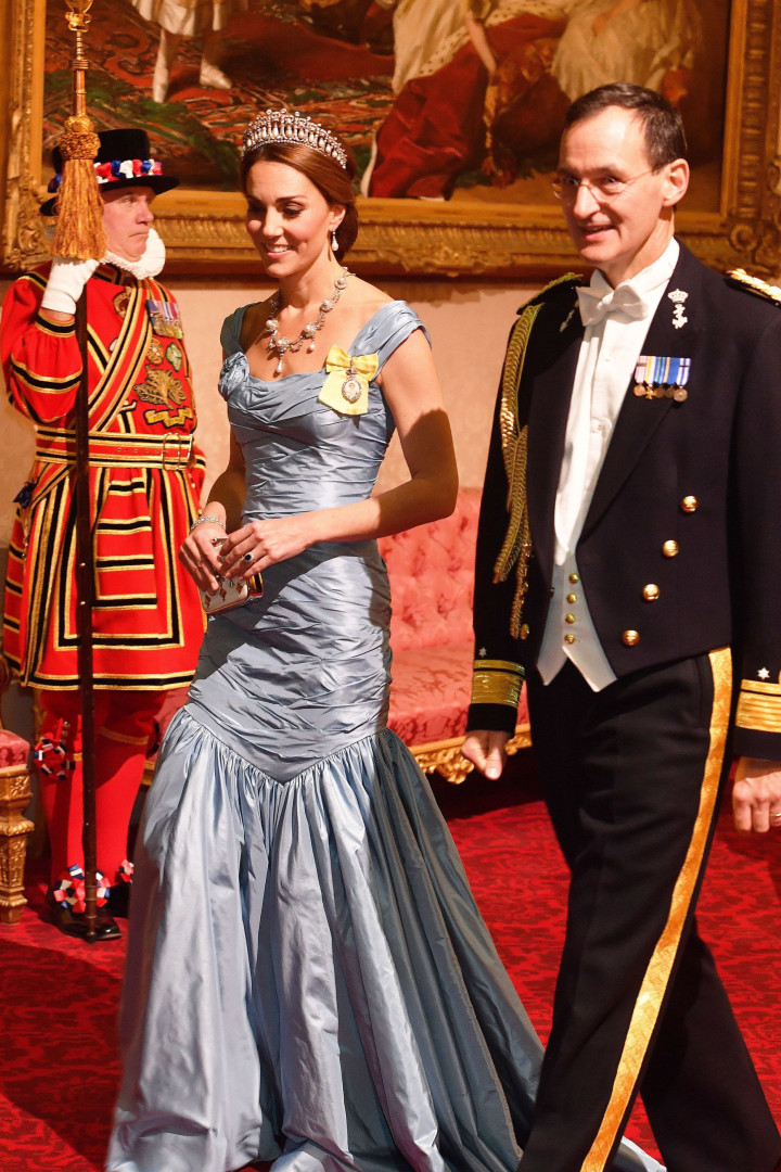 Kate Middleton usou a tiara preferida da princesa Diana