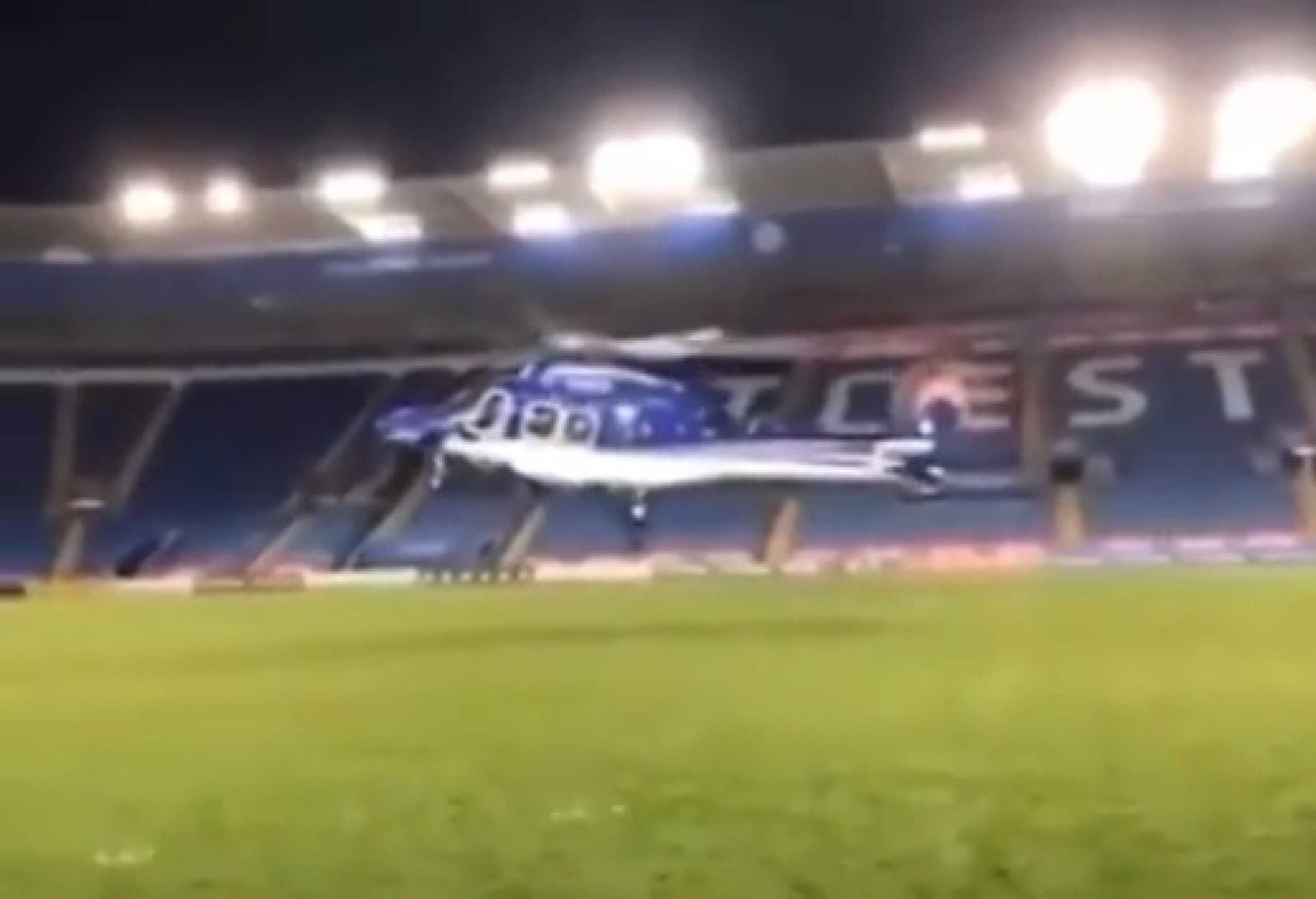 Novas imagens captam momento em que helicóptero de dono do Leicester caiu