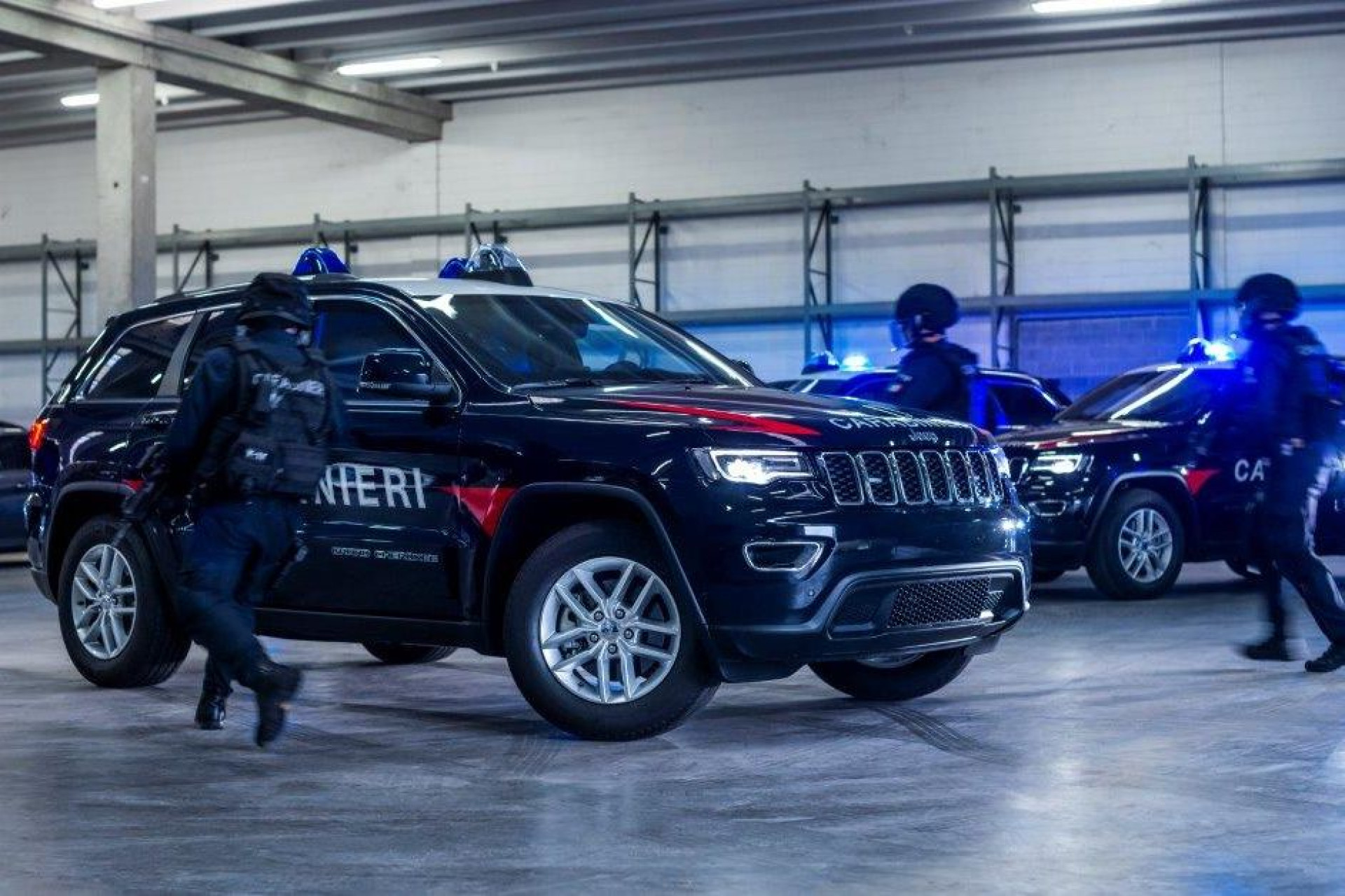 Unidade antiterrorismo teve direito a prenda especial da Jeep