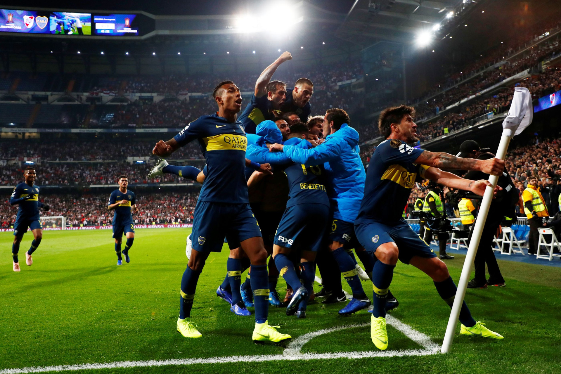 Por fim, o futebol: As melhores imagens da 'louca' final da Libertadores