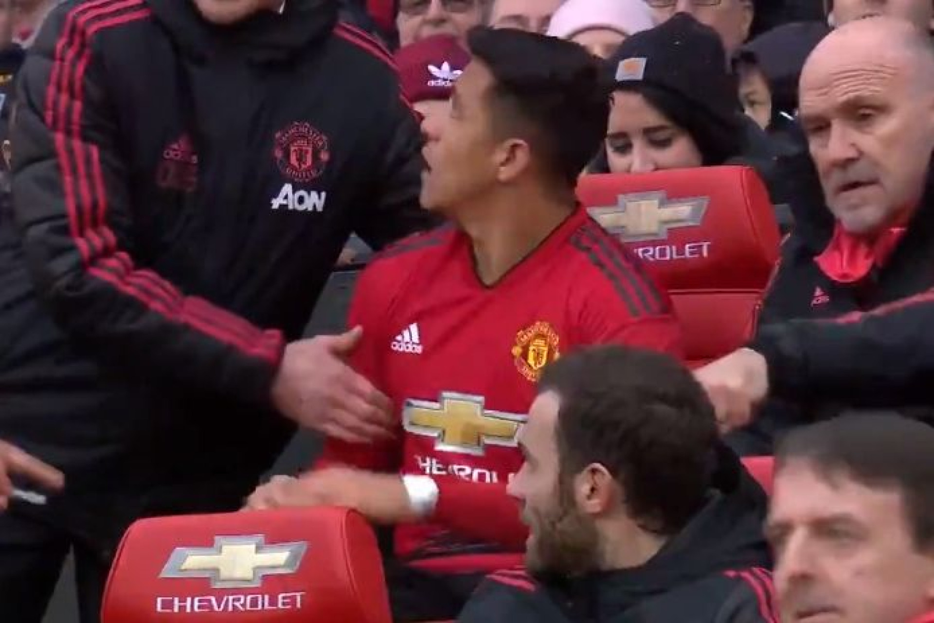 Alexis Sánchez no lugar de Solskjaer? Sim, mas só por breves segundos