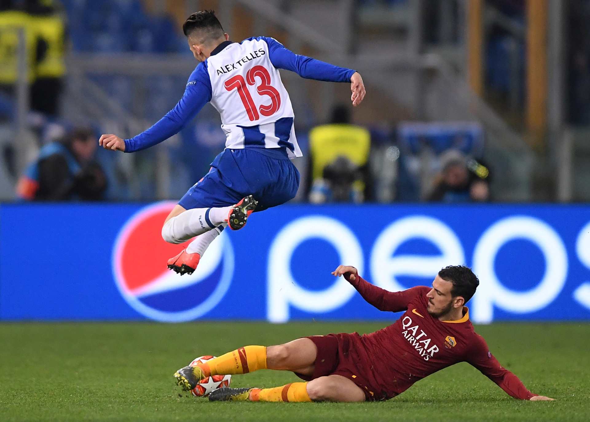 AS Roma-FC Porto: As imagens que não viu na televisão
