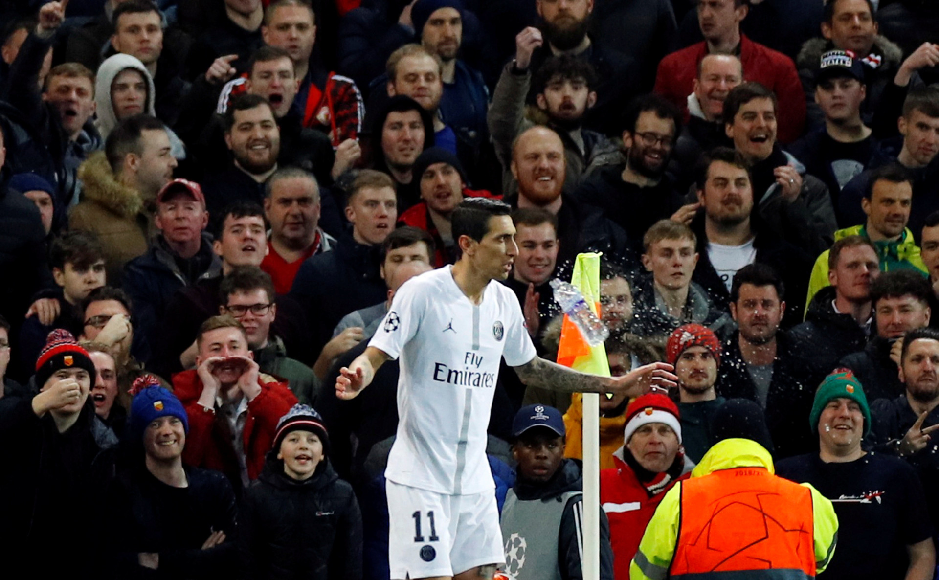 Di María regressou a Old Trafford e foram 90 minutos negros