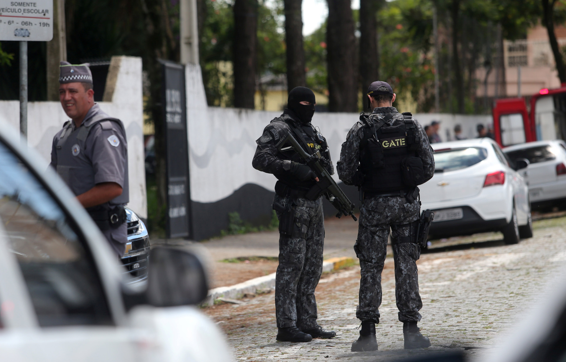 As imagens após o massacre que deixou o Brasil (novamente) de luto