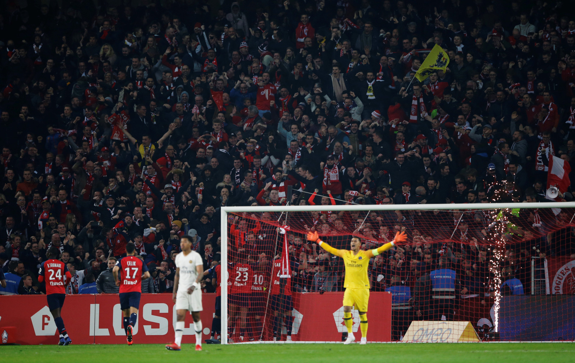 Humilhação histórica imposta pelo Lille ao PSG já corre mundo