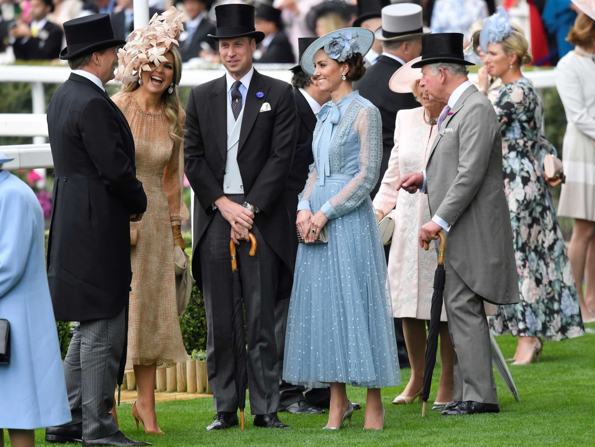 Royal Ascot: O azul foi a cor de destaque nos looks da realeza